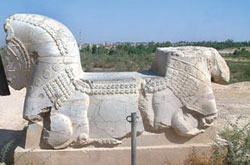 بخار آب آثار الیمایی موزه شوش را تخریب می‌کند