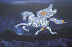 گالری گلستان میزبان آخرین آثار نقاشیهای تارا بهبهانی