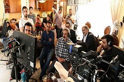 بازدید مدیر شبکه دو از پشت صحنه سریال رمضانی «دل دار»