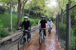 اولین مسیر اختصاصی دوچرخه سواری 14 کیلومتری شهر تهران در منطقه 2