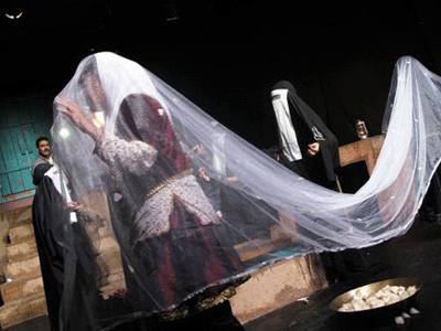 مشروطه‌خوانی در تئاتر