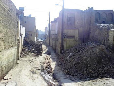 تخریب خانه نواب در اصفهان ادامه دارد