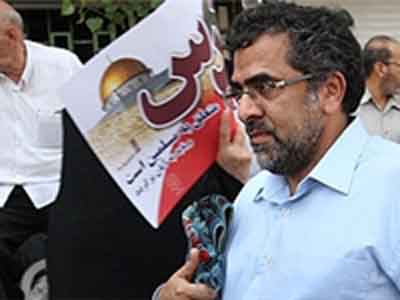 «جواد شمقدري» در جمع راهپيمايان روز جهاني قدس