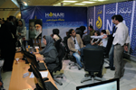 دربعد از ظهر جمعه هنرنیوز میزبان جمع زیاد هنرمندان و هنر دوستان بود 