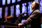 سخنرانی احمد ناطقی دبیر مواد تبلیغاتی در جشنواره فیلم فجر