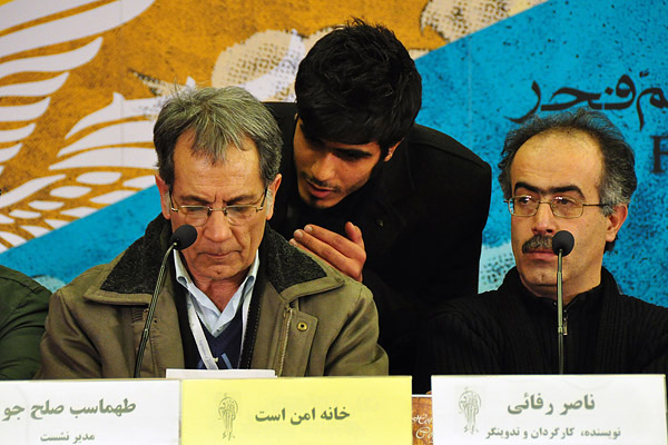 نشست خبری فیلم سینمایی خانه امن است  