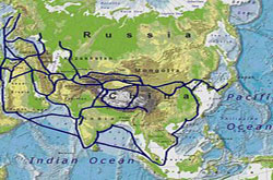 سفیران و رایزنان فرهنگی كشور های خارجی در ایران مسافران جاده ابريشم مي شوند