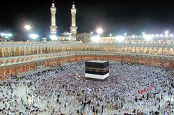 بیش از یک میلیون زائر در نماز جمعه کعبه حضور یافتند