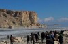 بازدید راهنمایان گردشگری از منطقه «کاظم داشی» و ساحل مجتمع باری