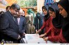 بازدید وزیر ارشاد از نمایشگاه مد و لباس