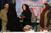 تقدیر از مریلا زارعی توسط مادر شهید منوچهر رضایی