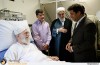 عیادت جمعی از اهالی رسانه ، هنرمندان و ورزشکاران از رهبر معظم انقلاب