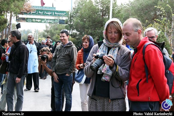  حضور گردشگران خارجی در عزاداری  تاسوعا و عاشورای حسینی   