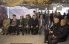افتتاح نمایشگاه بسیج در جوار حرم حضرت سید علاءالدین حسین(ع) با حضور رئیس اسبق سازمان انژی اتمی