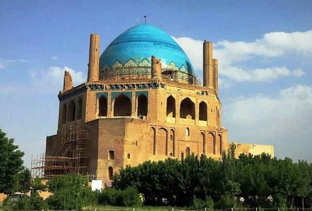 ساماندهی و مرمت گنبد سلطانیه در سال ۹۵